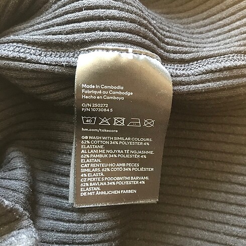 l Beden siyah Renk H&M marka uzun elbise