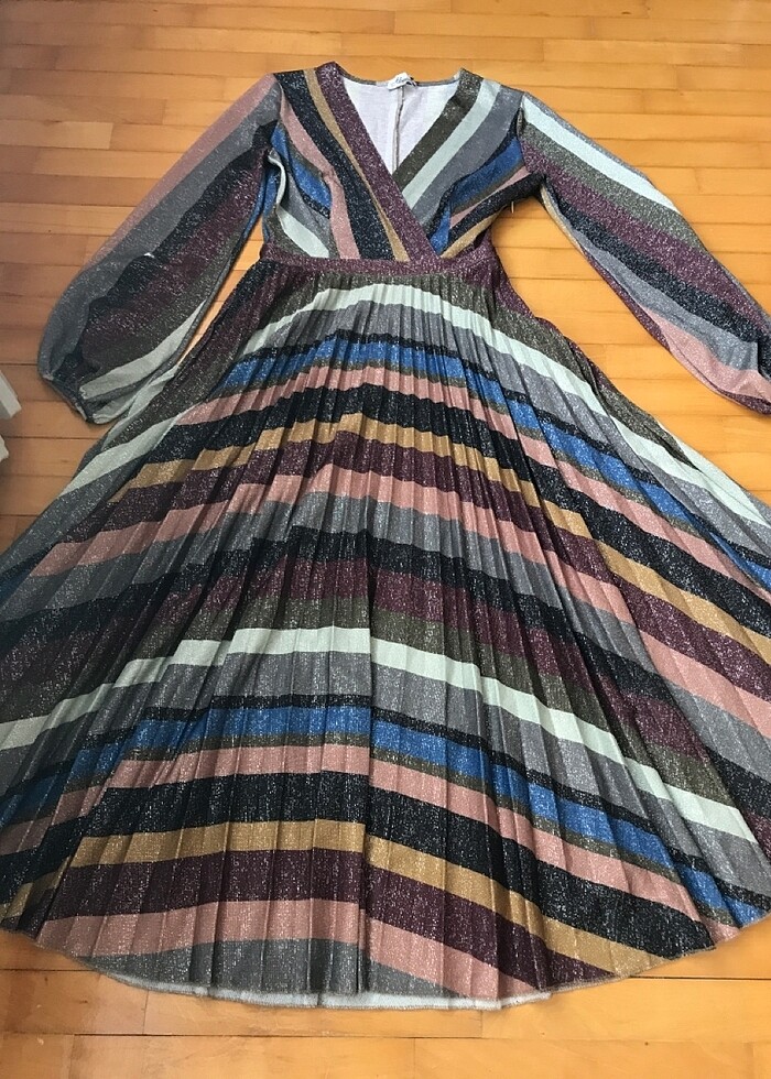 ALİNCE Marka Simli elbise - Görsel 2