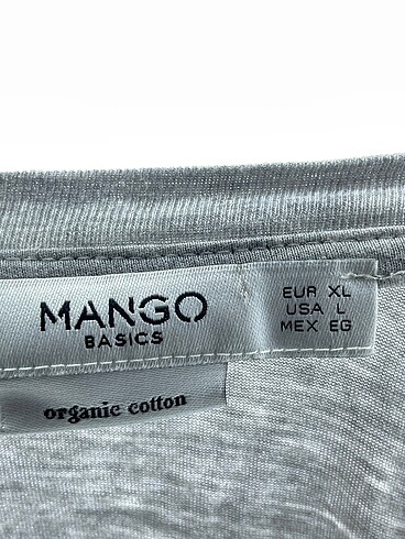 xl Beden gri Renk Mango Bluz %70 İndirimli.