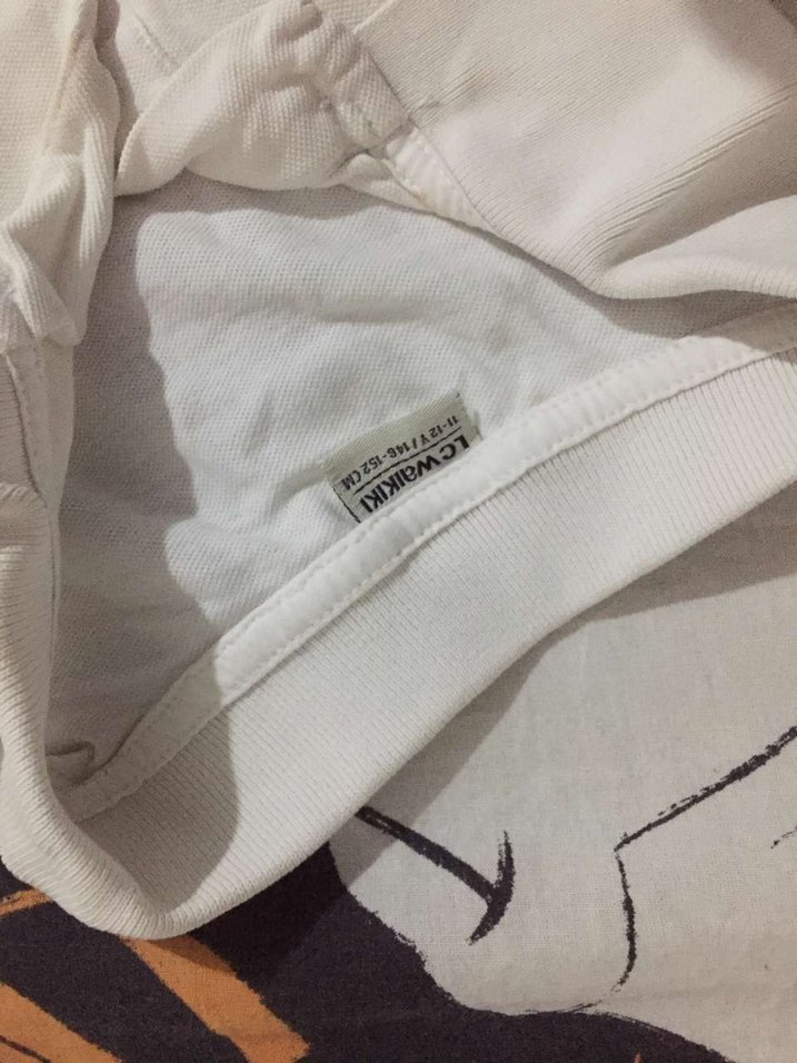 Beyaz polo tişört - Görsel 2