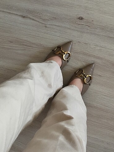 36,5 Beden camel Renk Babet