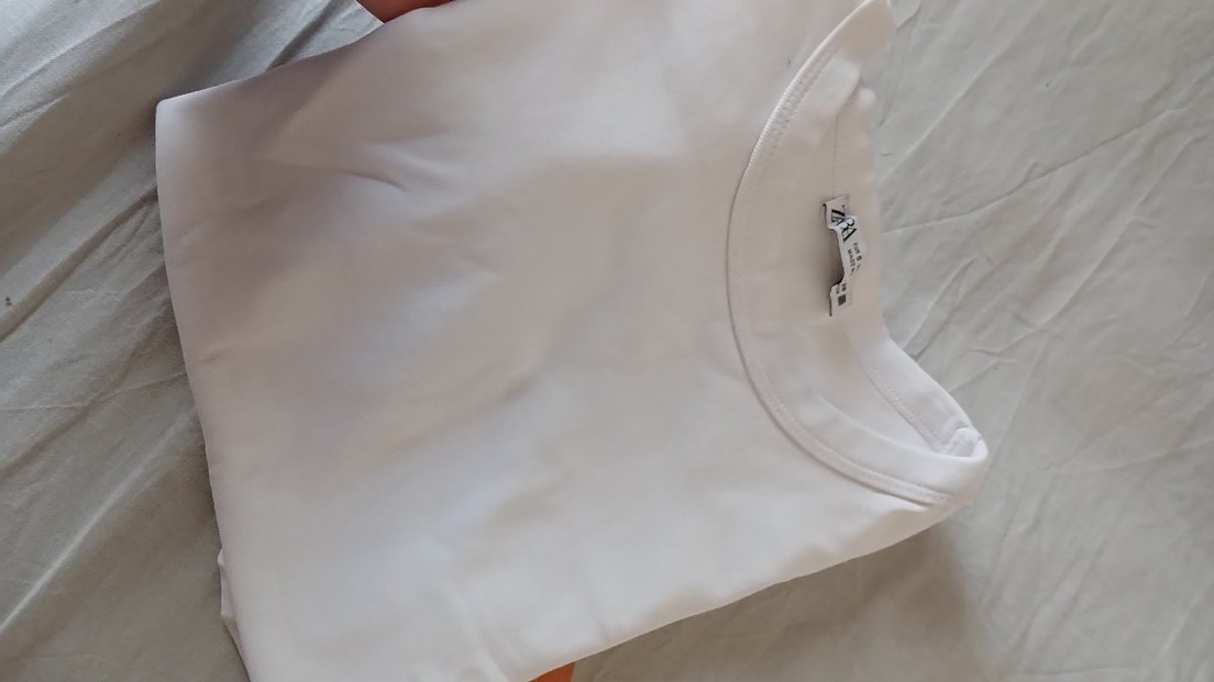 ZARA beyaz t-shirt - Görsel 2