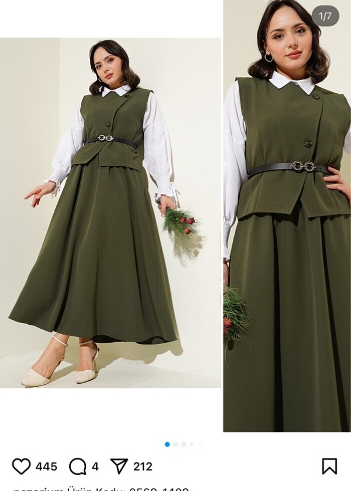 Yeniden farksz iki kez giyildi .hediye gömlekte koyucam.44 beden - Görsel 2