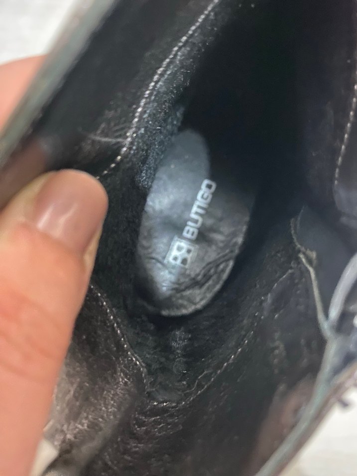 Gri Deri Stiletto Topuklu Kadın Bot - Görsel 4