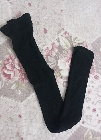 5 Yaş Beden siyah Renk Kilotlu çorap 