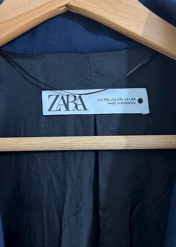 xl Beden lacivert Renk Lacivert Kadın Denim Blazer Ceket