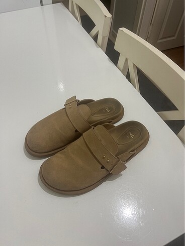 40 Beden camel Renk Zara sabo terlik