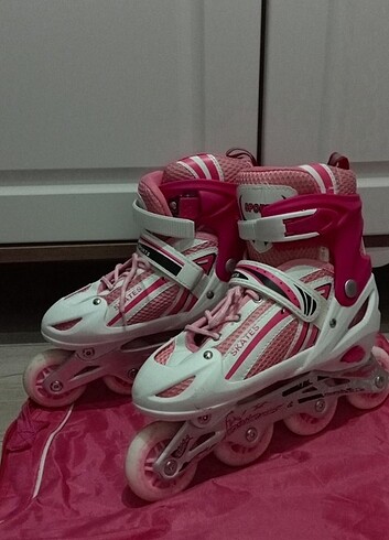 Paten Pembe Skate 38-41 Numara