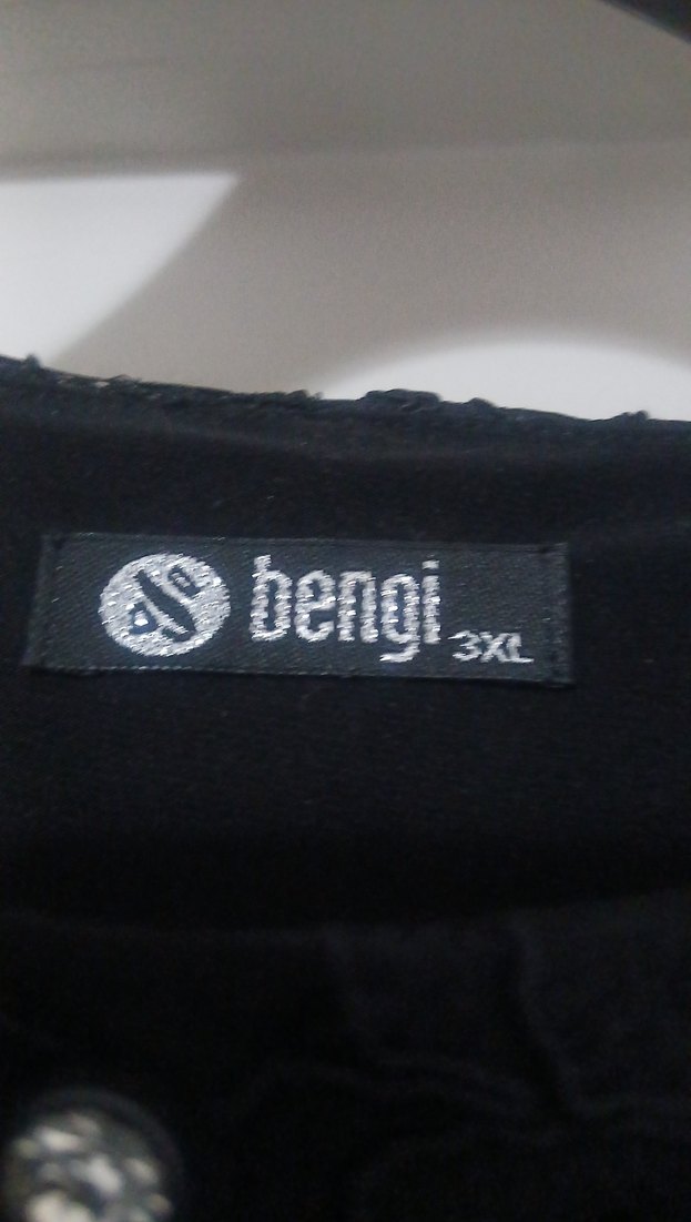 Düğmeli Siyah Uzun Hamile Kaban - Görsel 4