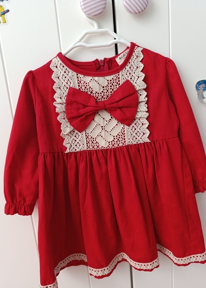 1 ,2 yaş elbise  - Görsel 5