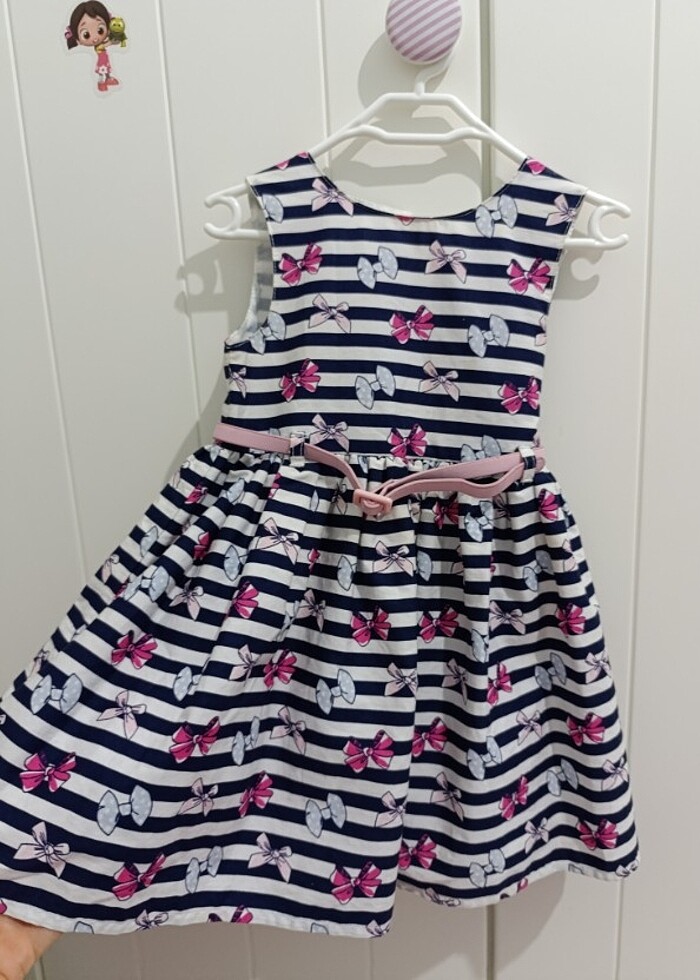 Kemerli elbise  - Görsel 2