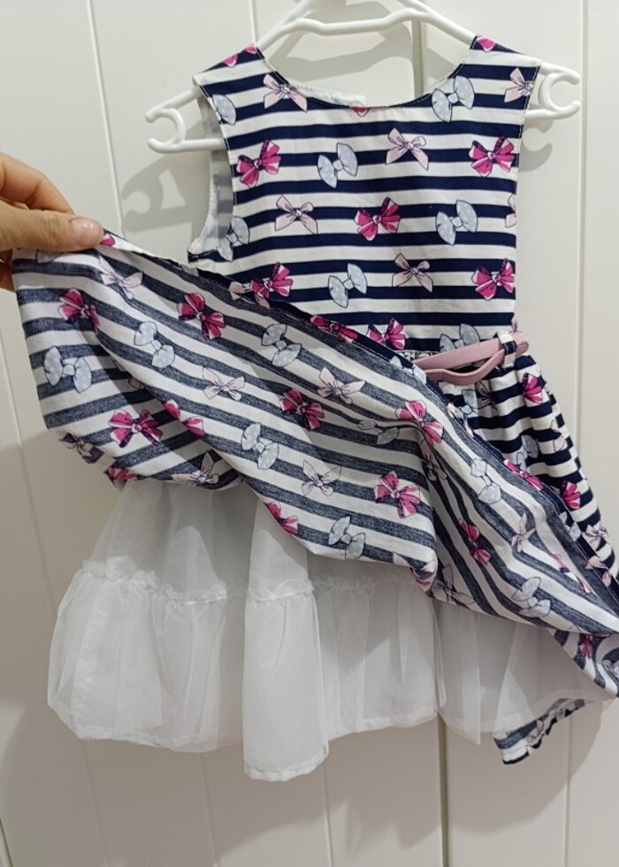 Kemerli elbise  - Görsel 5