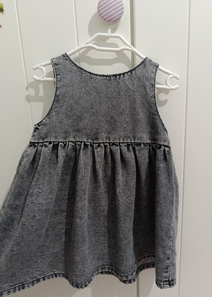 Denim elbise - Görsel 3