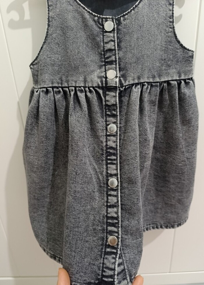 Denim elbise - Görsel 4