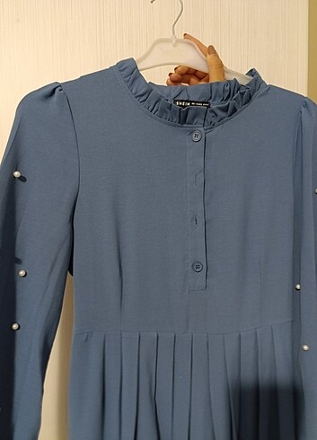 Uzun elbise L beden  - Görsel 2