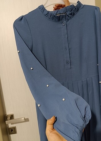 Uzun elbise L beden  - Görsel 3