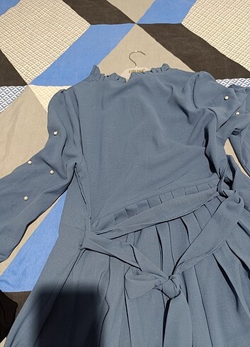 Uzun elbise L beden  - Görsel 6