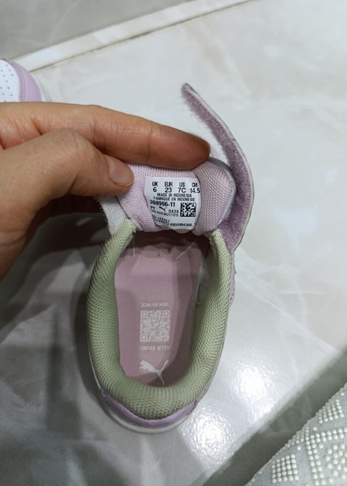 23 numara orjinal puma kız çocuk  - Görsel 3