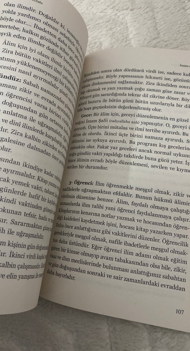 İmam-ı Gazali Gündüz ve Gece İhyası Kitabı - Görsel 3