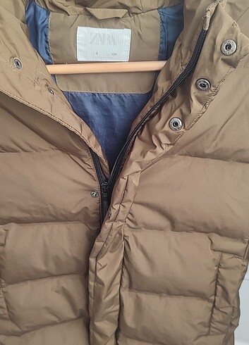 9 Yaş Beden haki Renk Zara mont