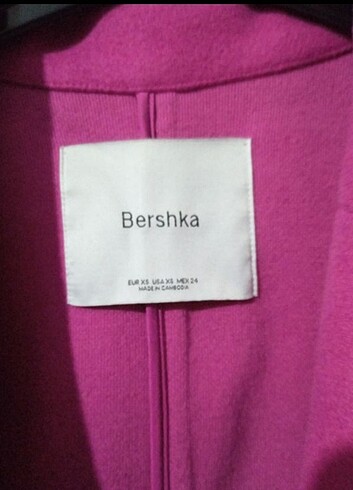 xs Beden Bershka bayan pembe kaban
