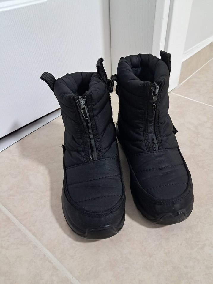 Erkek Çocuk Siyah Kaydırmaz Bot - Görsel 3