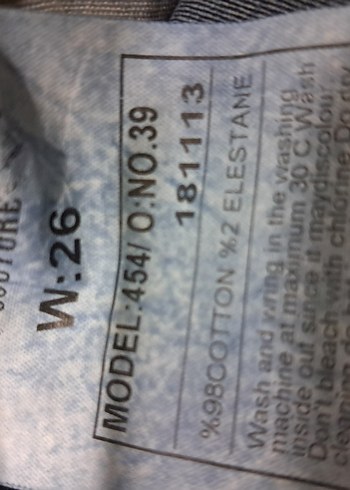 Parlak Payet Detaylı Mavi Kadın Jean - Görsel 4