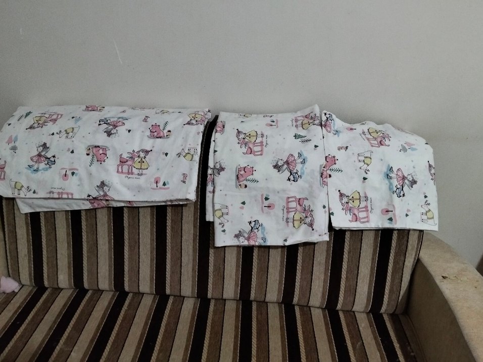 Baskılı Pembe Çocuk Uyku Örtüsü - Görsel 2