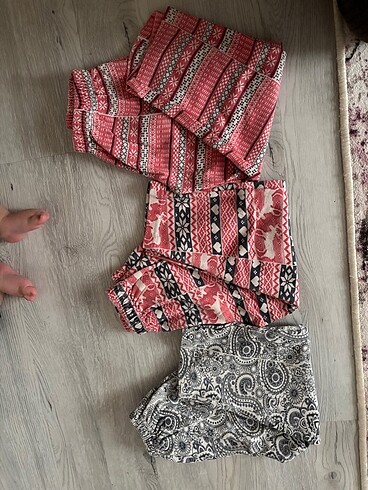 3 adet pijama