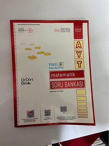 345 ayt matematik kitabı