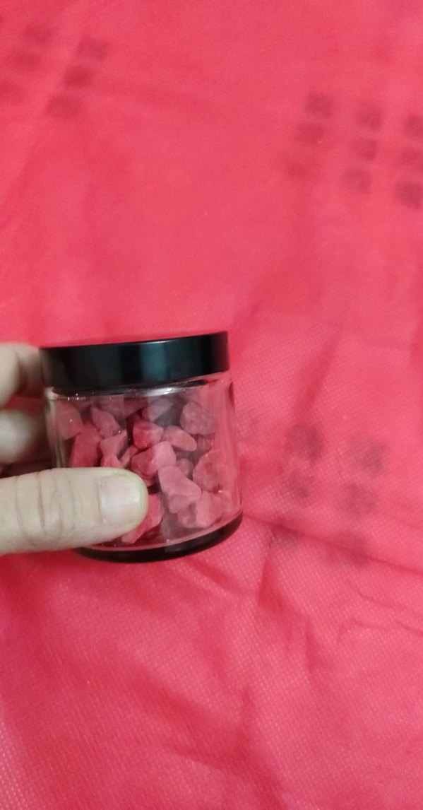 Renkli Pembe  vazo altı taşları - Görsel 3