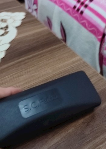 S. C. Feida siyah gözlük kutusu - Görsel 6