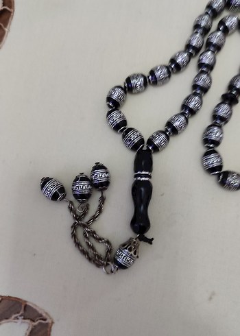 Erkek Siyah Gotik Tesbih - Görsel 3