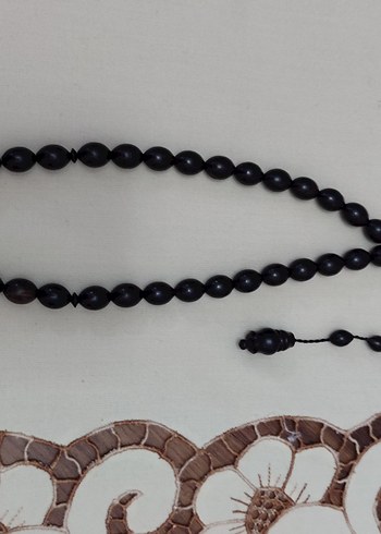 Siyah Minimalist Erkek Tesbih - Görsel 3