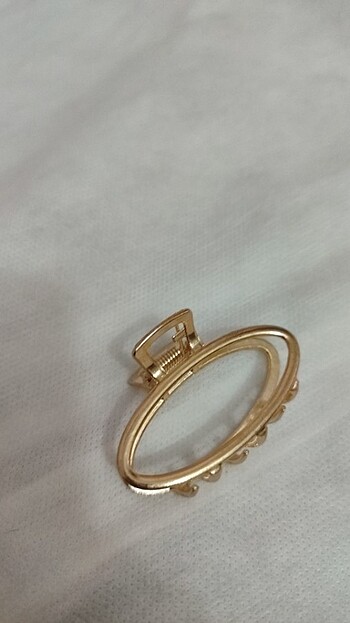 Metal mandal saç tokası