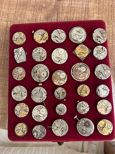 30 adet kurmalı saat parçalık