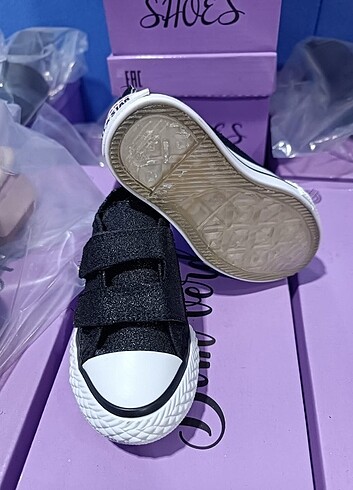 22 Beden siyah Renk Bebek ayakkabısı 