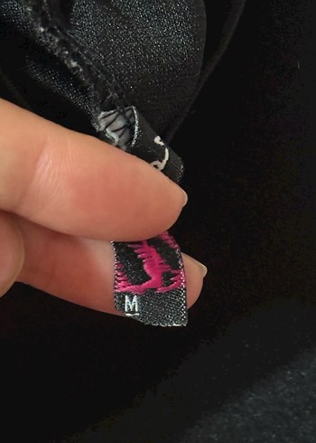 Kadın Siyah Salaş Kumaş Pantolon - Görsel 2