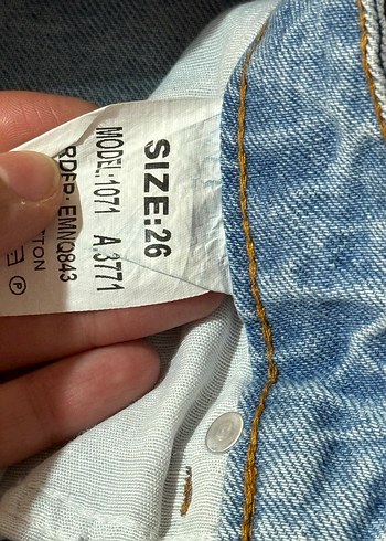 Gevşek Kesim Midi Kot Pantolon - Görsel 2