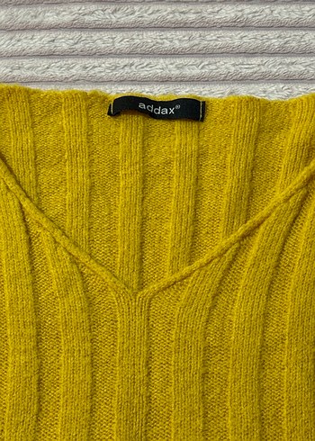 Bluz kazak sarı - Görsel 2