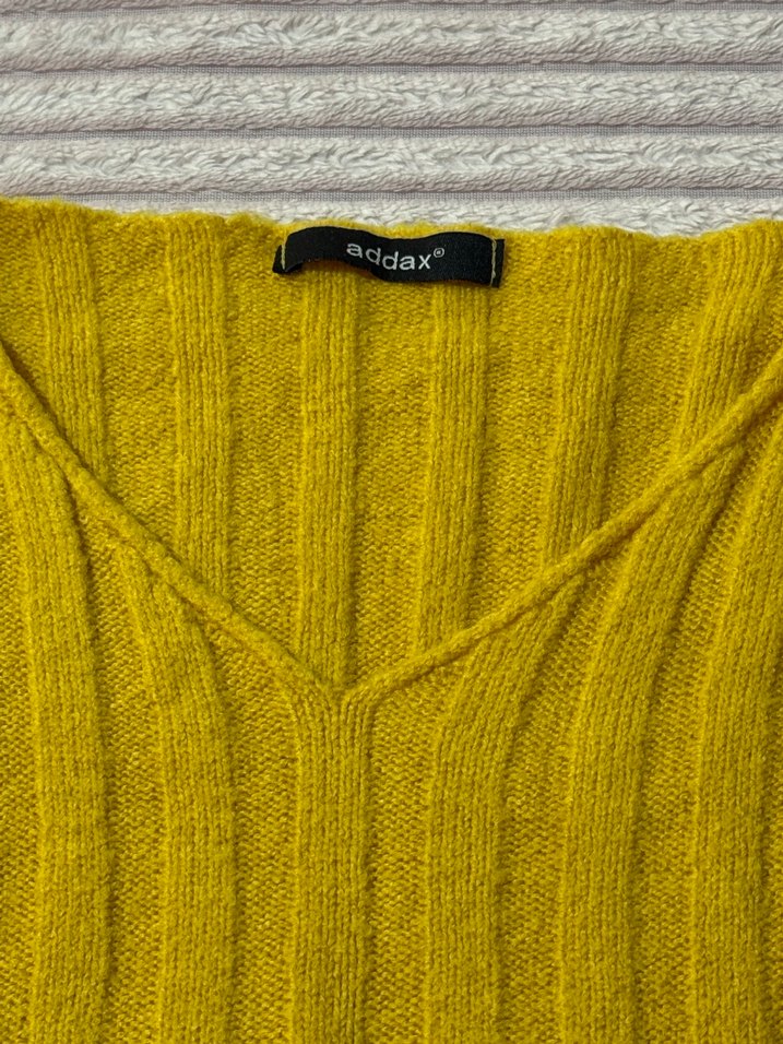 Bluz kazak sarı - Görsel 2