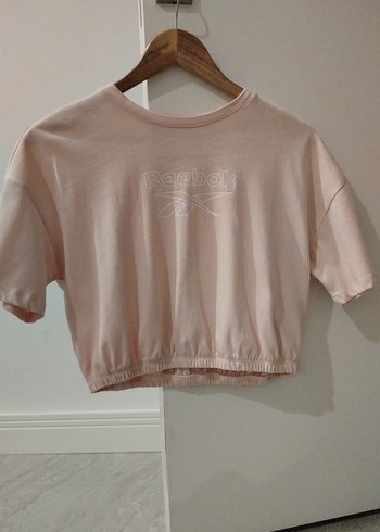 Reebok Reebok Acik pembe Kız Crop Tişört