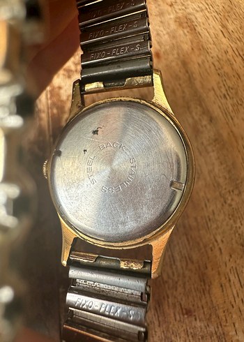  Beden altın Renk Kadın Vintage Altın Renkli Saat