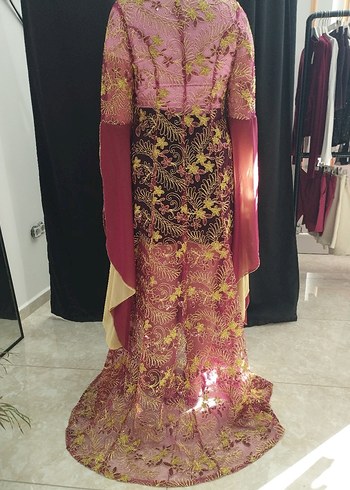 l Beden kına elbisesi kaftan