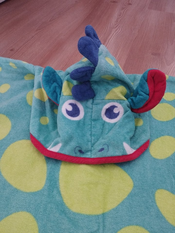 Dechatlon marka erkek çocuk bornozu - Görsel 3