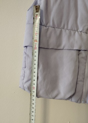 Kız Çocuk Lila renkli Fermuarlı Yelek - Görsel 7