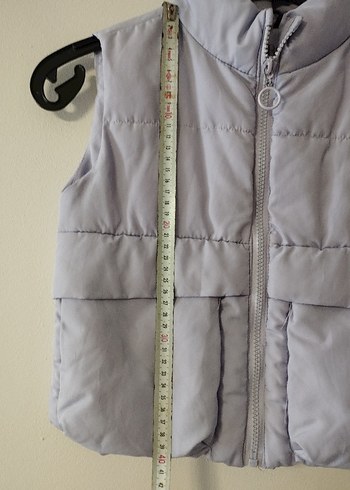 Kız Çocuk Lila renkli Fermuarlı Yelek - Görsel 6