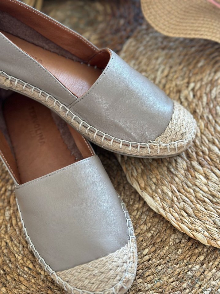 Tervolına Hasır&Deri Babet - Görsel 5