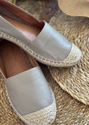 Tervolına Hasır&Deri Babet - Görsel 6