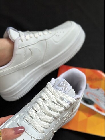 38 Beden beyaz Renk Nike Air Force 1 Spor ????